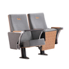 Government Flexible Auditorium Seating with Wooden Armrest