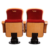 Luxury Folding Auditorium Wooden Armrest Auditorium Seating